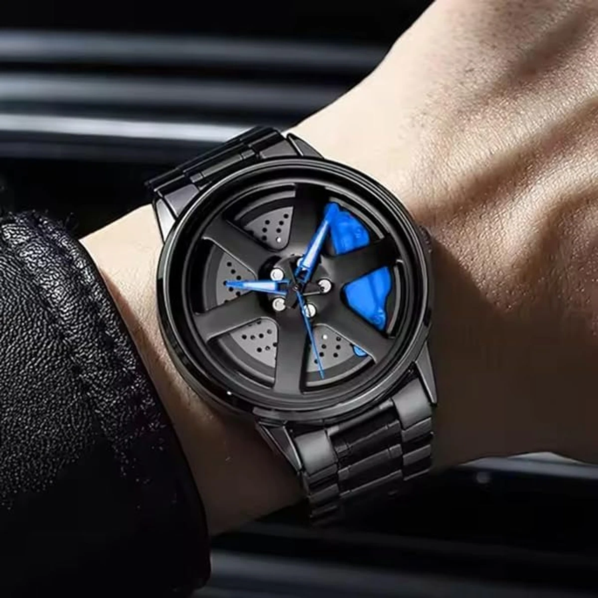 SKMEI WATCH MODEL 1787 CHAIN BLACK DIAL BLACK OR BLUE  COLOUR WATCH FOR MAN + এক পিস ব্যাটারি ফ্রি