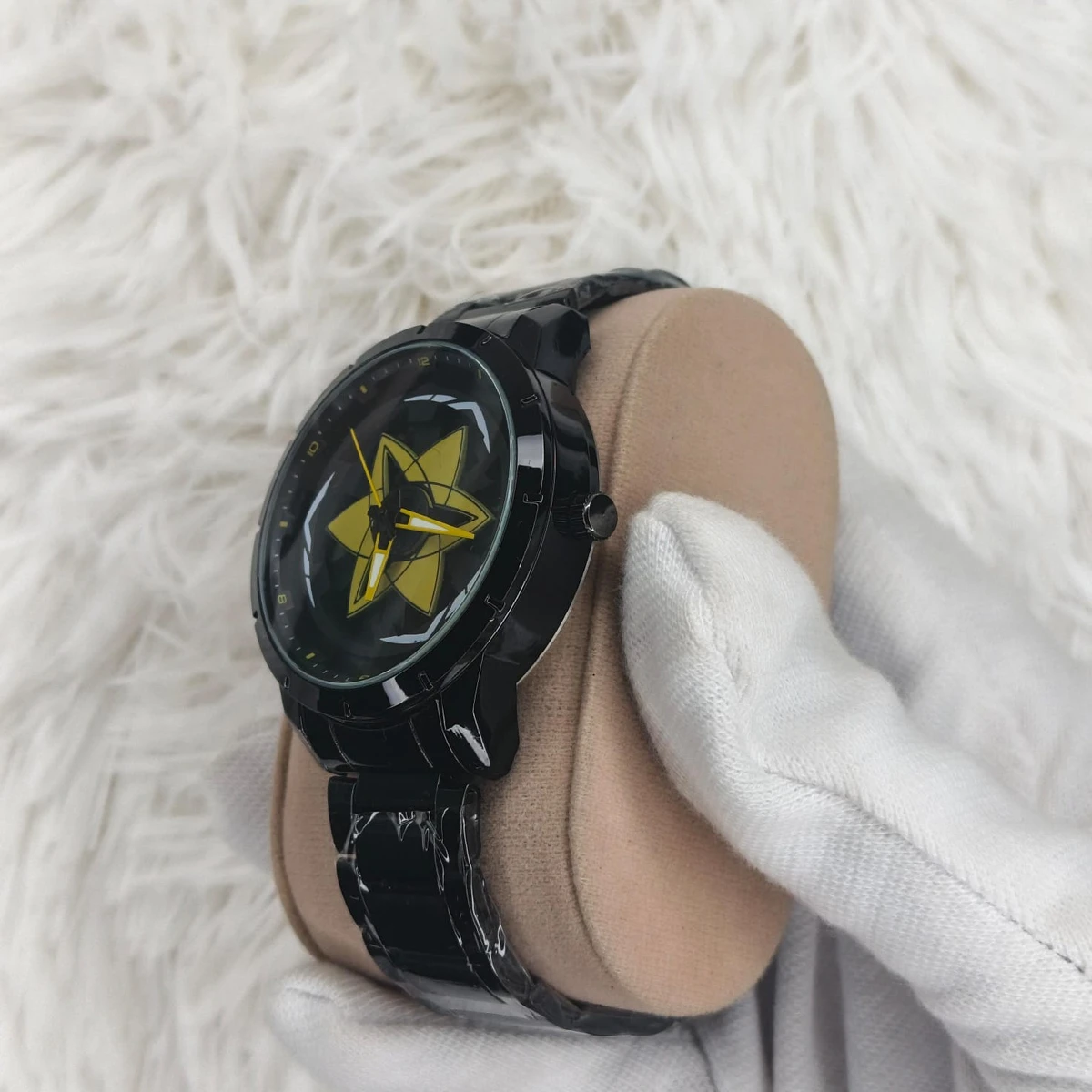 NEW STAR WATCH MODEL 3030 CHAIN BLACK DIAL BLACK OR YELLOW COLOUR WATCH FOR MAN + এক পিস ব্যাটারি ফ্রি