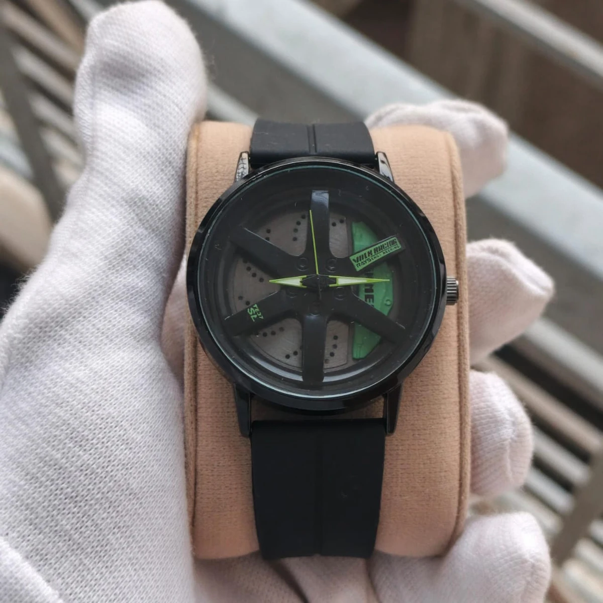 SKMEI WATCH MODEL 1787 BELT  BLACK DIAL BLACK OR GREEN COLOUR WATCH FOR MAN + এক পিস ব্যাটারি ফ্রি