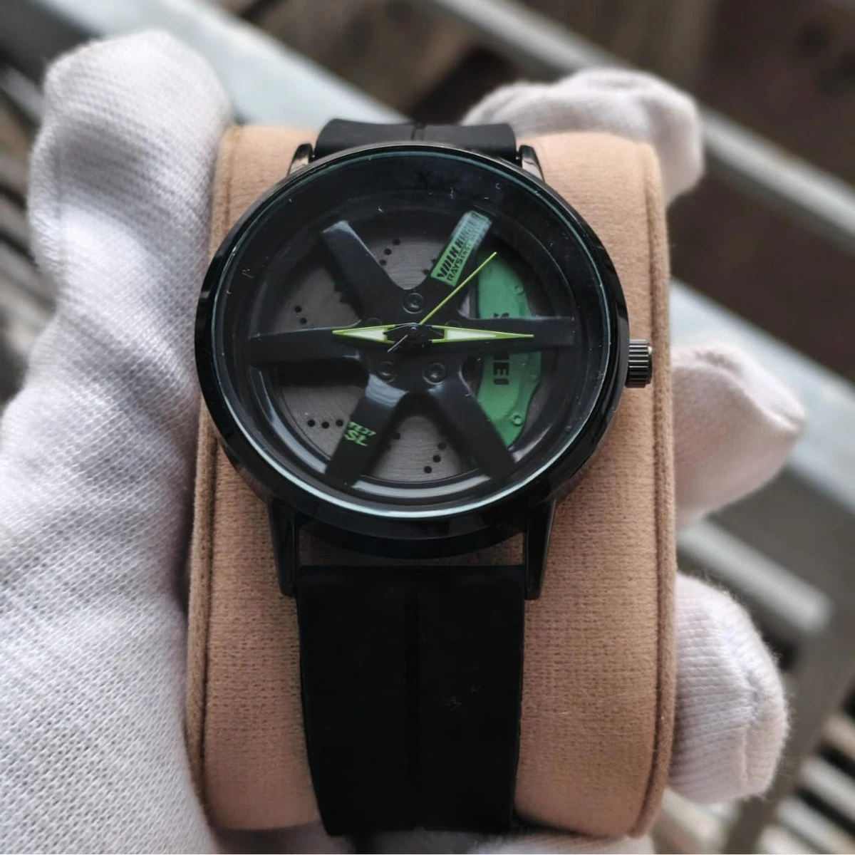 SKMEI WATCH MODEL 1787 BELT  BLACK DIAL BLACK OR GREEN COLOUR WATCH FOR MAN + এক পিস ব্যাটারি ফ্রি