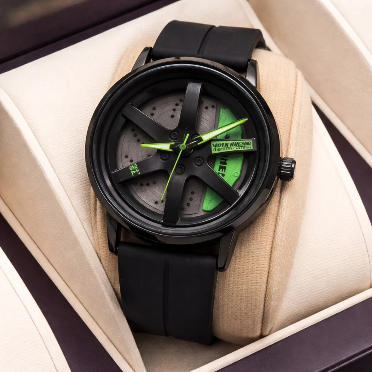SKMEI WATCH MODEL 1787 BELT  BLACK DIAL BLACK OR GREEN COLOUR WATCH FOR MAN + এক পিস ব্যাটারি ফ্রি