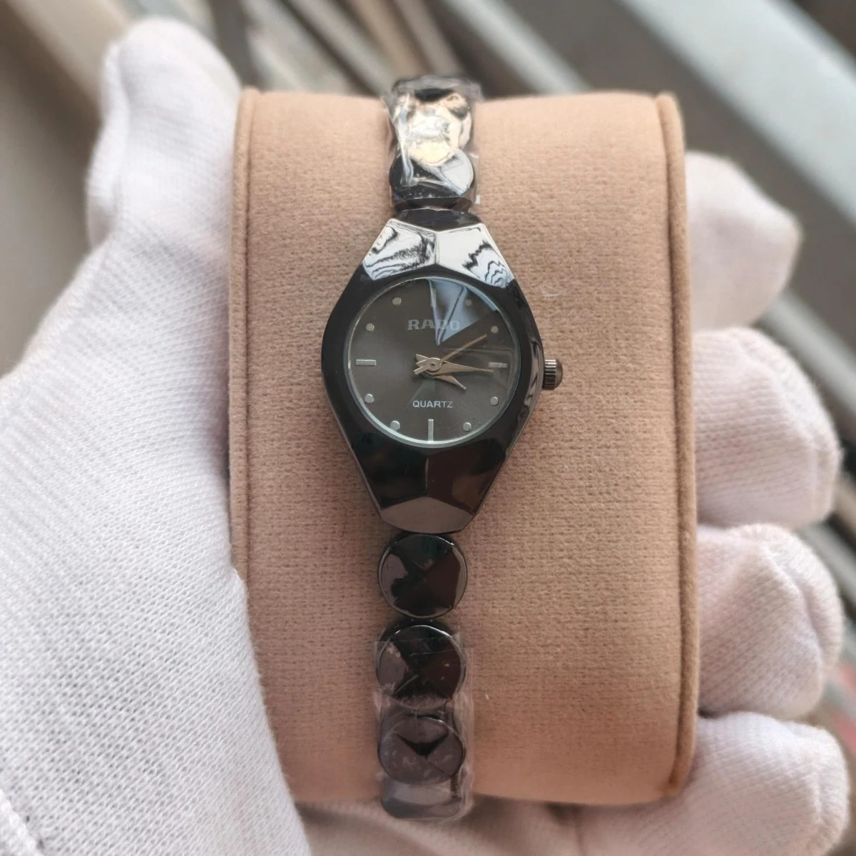 Rado Ladis Watch Model 5590 Full  Black Colour Watch Ladis