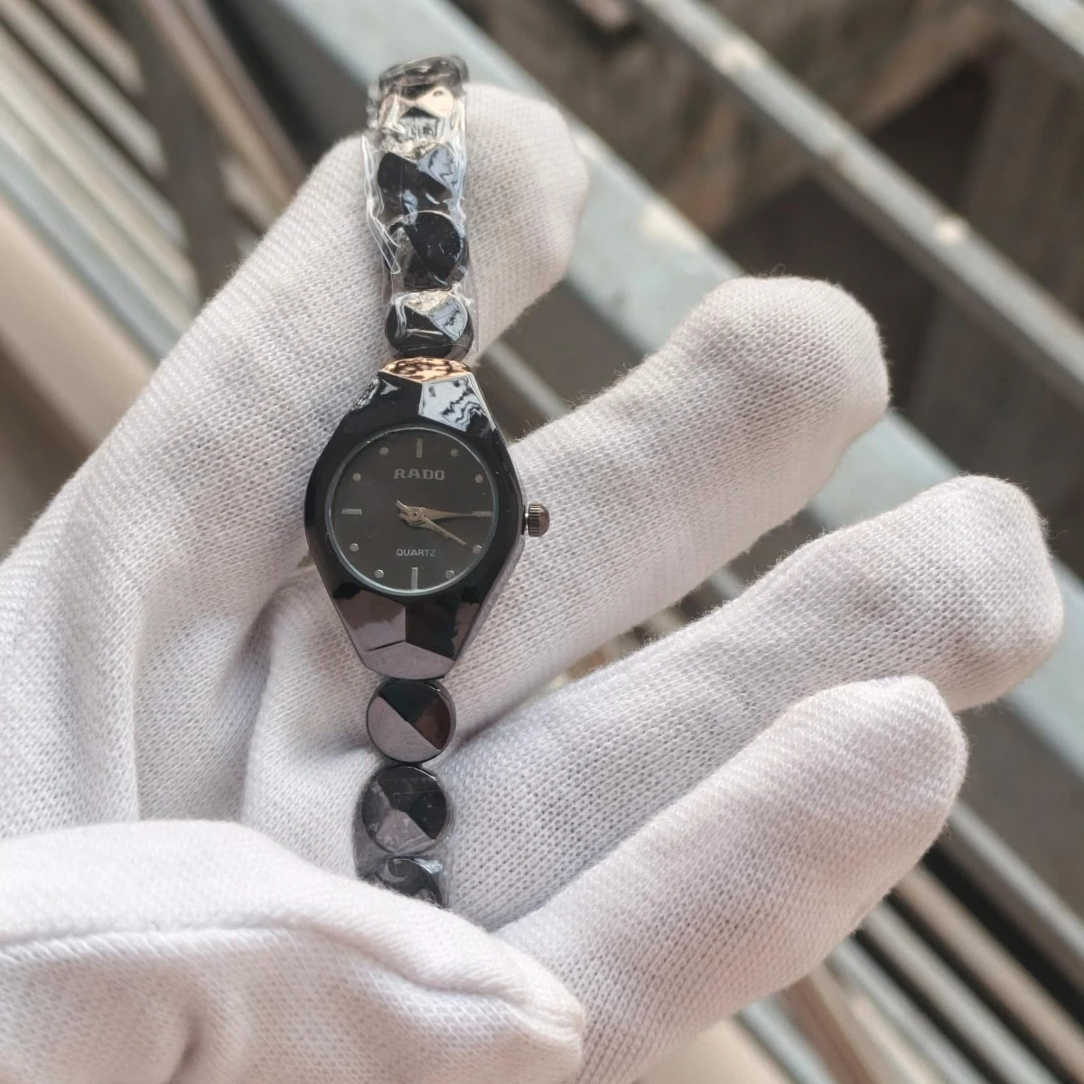 Rado Ladis Watch Model 5590 Full  Black Colour Watch Ladis