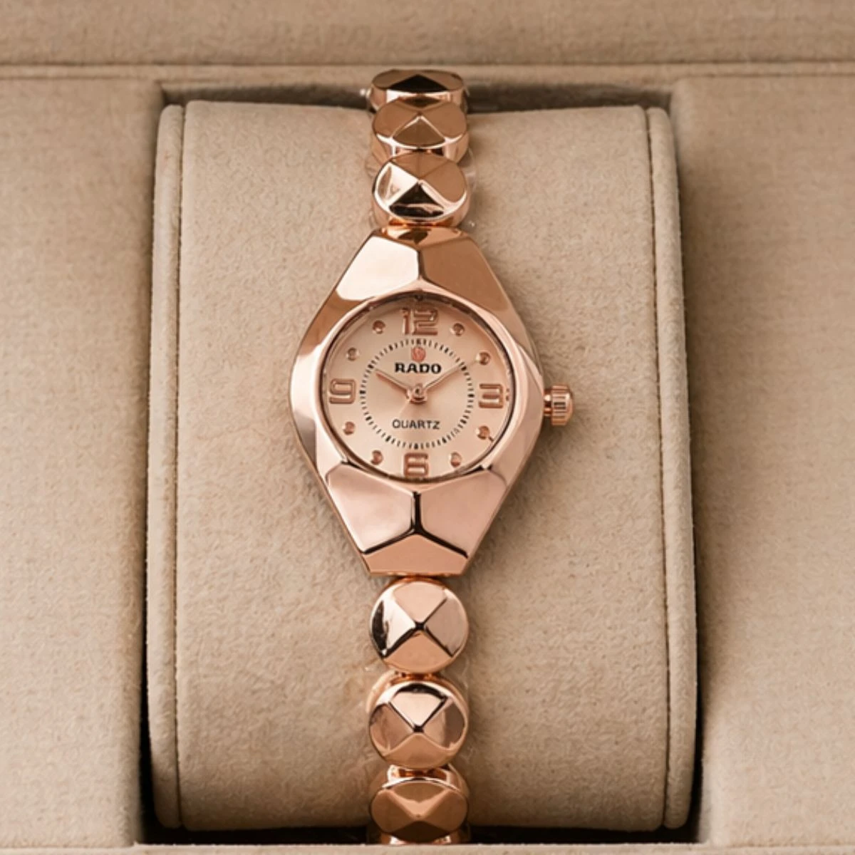 Rado Ladis Watch Model 5590 Chain Rose Golden  Dial 12, .6 ,  Colour Watch Ladis