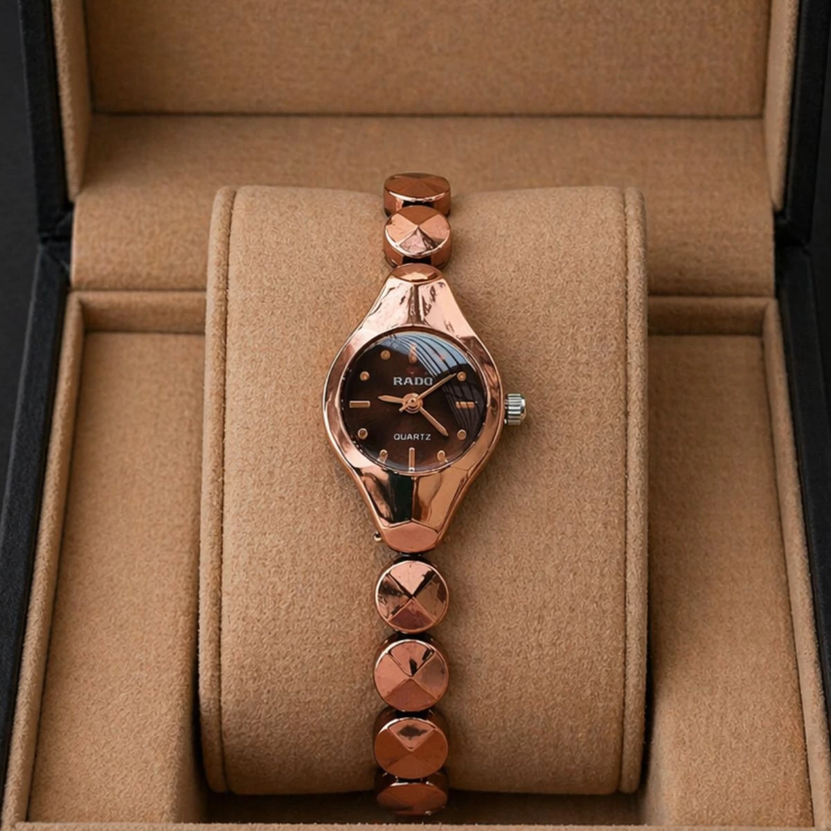 Rado Ladis Watch Model 5590 Rose Golden Colour Watch Women