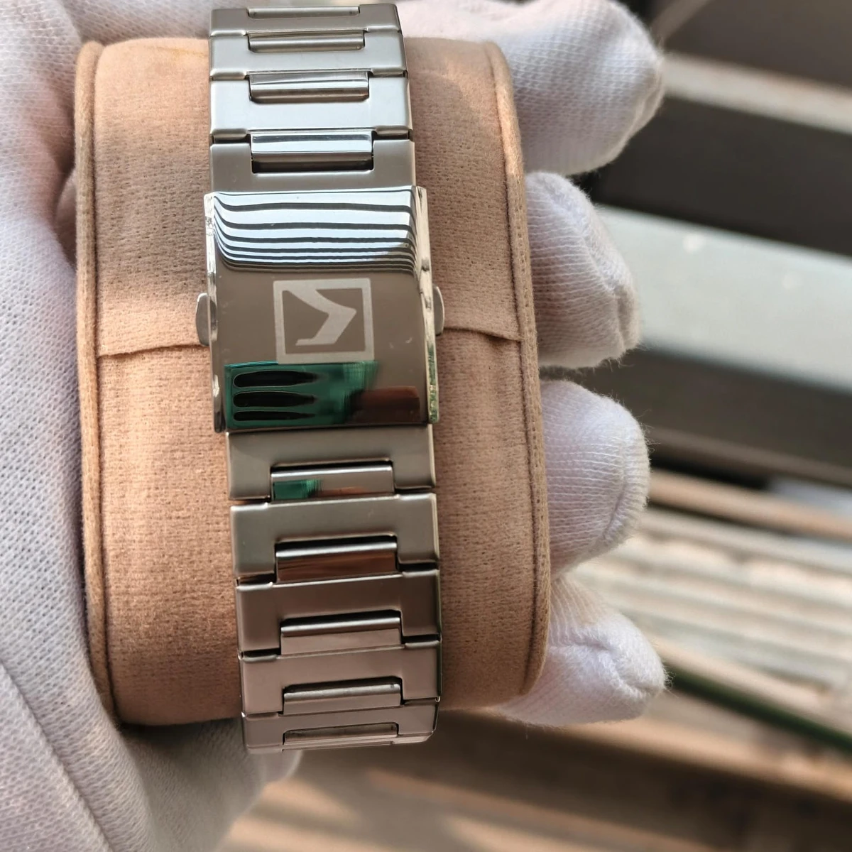 CURREN WATCH MODEL 8344 SILVER CHAIN DIAL BLUE FOR MAN + এক পিস ব্যাটারি ফ্রি।