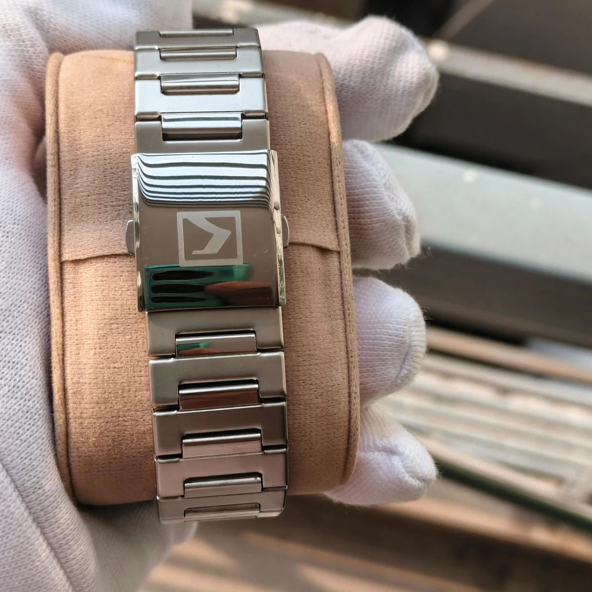 CURREN WATCH MODEL 8344 SILVER CHAIN DIAL BLUE FOR MAN + এক পিস ব্যাটারি ফ্রি।