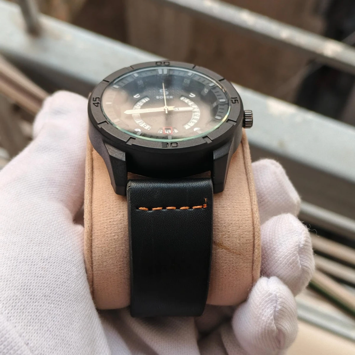 Sober Watch Model 995 Premium Watch Full Black Colour Watch For Man