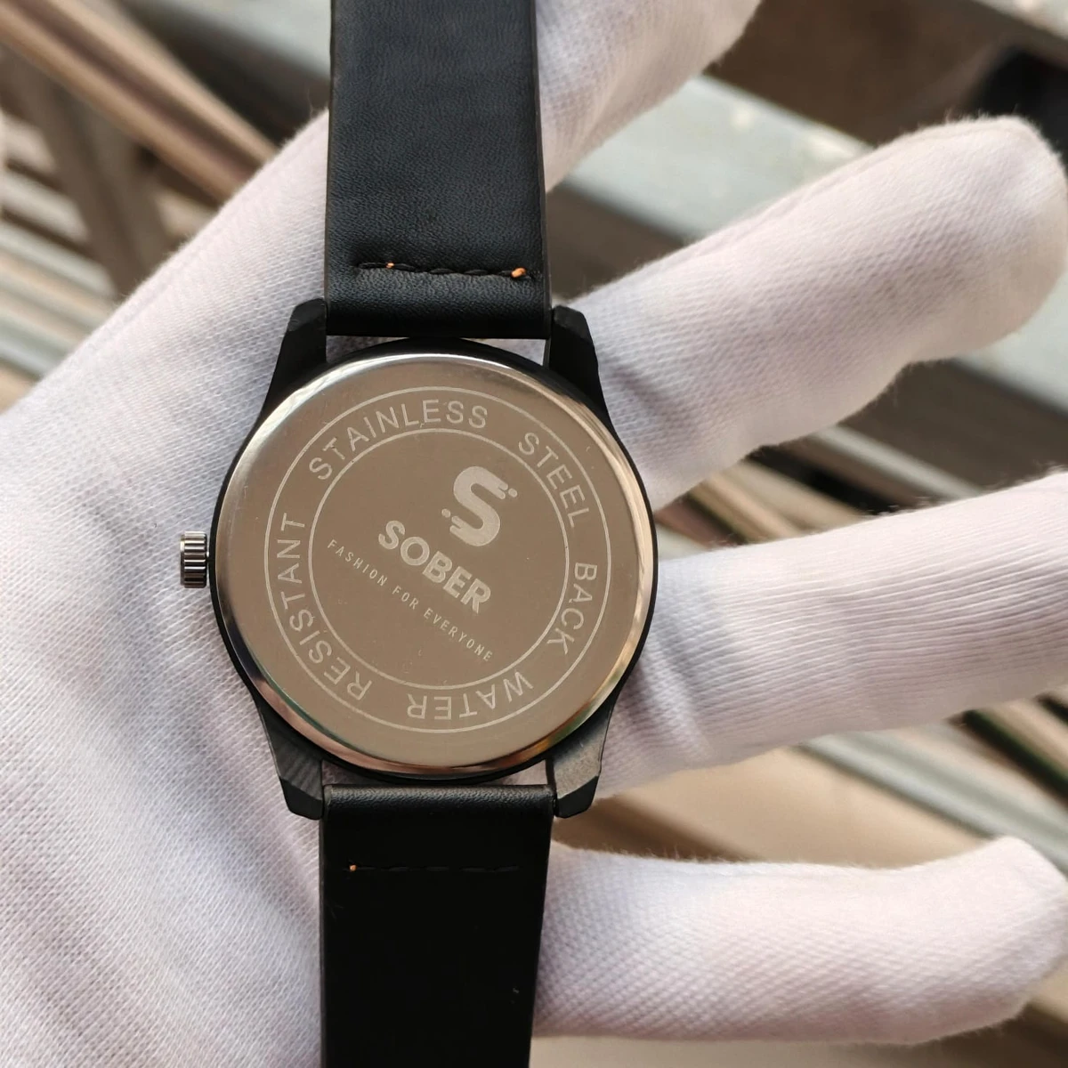 Sober Watch Model 995 Premium Watch Full Black Colour Watch For Man