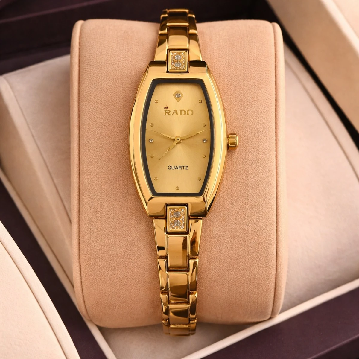 Rado Ladis Watch Model 6090 Full Golden Colour Watch Ladis