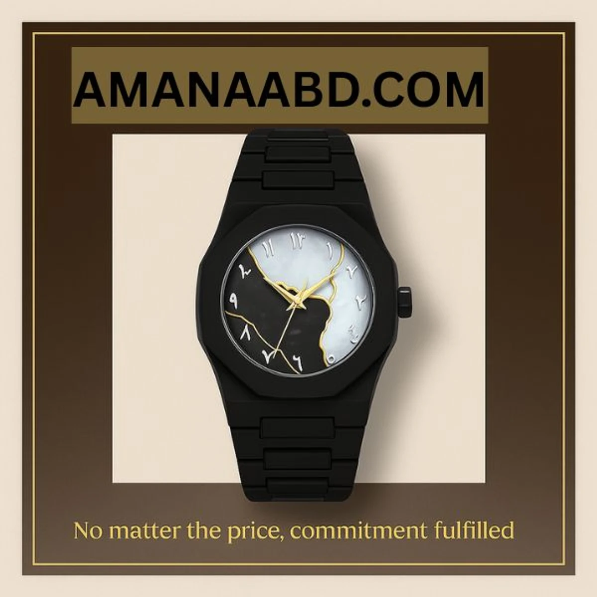 Arabic Plastic Carbon Fiber body Watch Dial  Black or White  Mix Colour  Arabic Watch - এক পিস ব্যাটারি ফ্রি