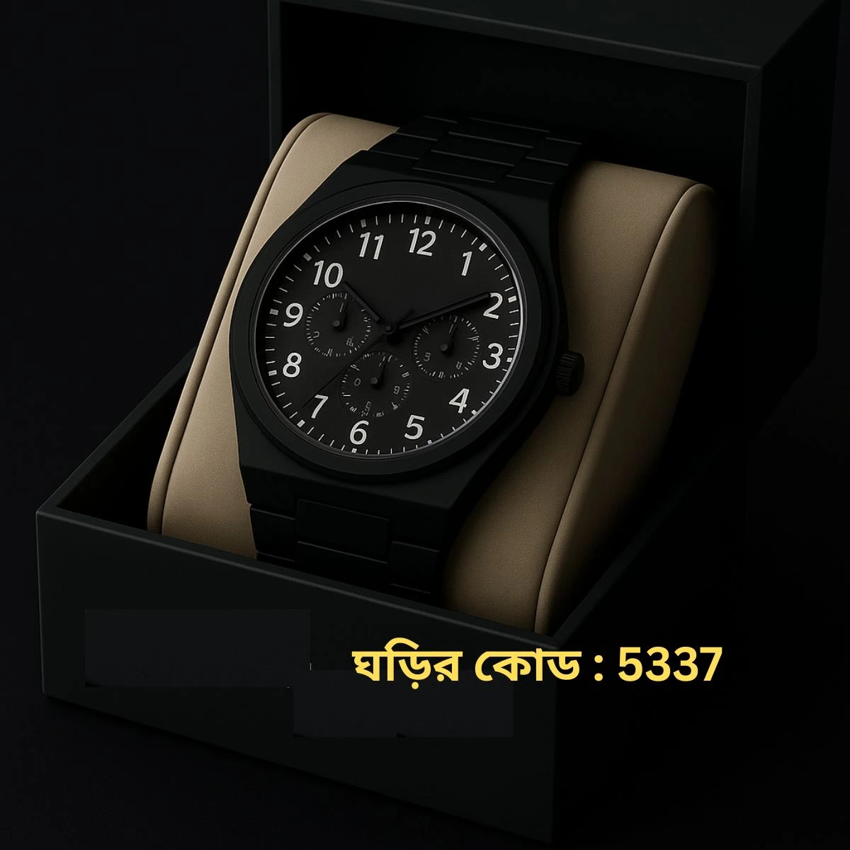 Arabic Plastic Carbon Fiber body Watch Full Black Colour Watch Dial one two three mix chornograf